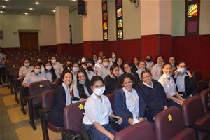 Les participants de la 4<sup>e</sup> journée à l'école Sainte Anne du Caire