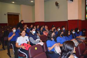 Les participants de la 4<sup>e</sup> journée à l'école Sainte Anne du Caire