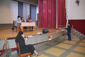 Les participants de la 4<sup>e</sup> journée à l'école Sainte Anne du Caire