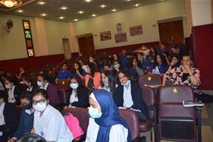 Les participants de la 4<sup>e</sup> journée à l'école Sainte Anne du Caire