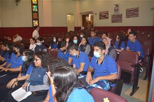Les participants de la 4<sup>e</sup> journée à l'école Sainte Anne du Caire