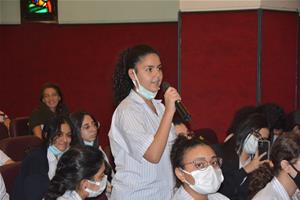 Les participants de la 4<sup>e</sup> journée à l'école Sainte Anne du Caire