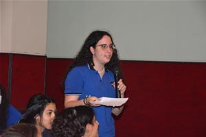 Les participants de la 4<sup>e</sup> journée à l'école Sainte Anne du Caire