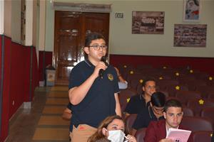 Les participants de la 4<sup>e</sup> journée à l'école Sainte Anne du Caire