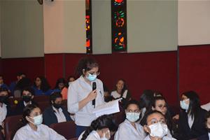 Les participants de la 4<sup>e</sup> journée à l'école Sainte Anne du Caire