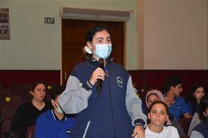 Les participants de la 4<sup>e</sup> journée à l'école Sainte Anne du Caire