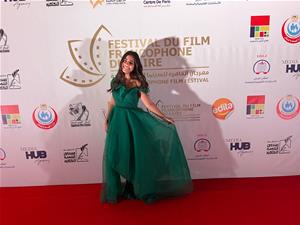 Les lauréats de l'atelier lors de la cérémonie de l'inauguration du festival