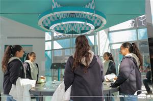 Les participants au Musée de l'Illusion