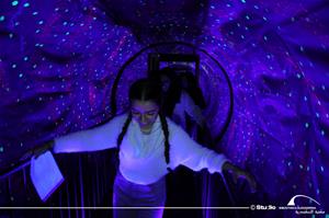 Les participants au Musée de l'Illusion