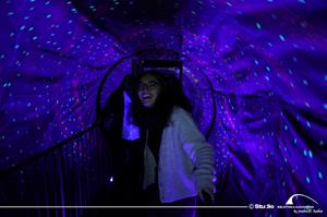 Les participants au Musée de l'Illusion