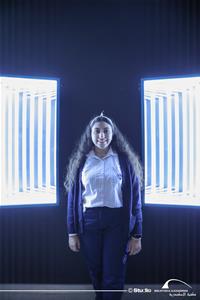 Les participants au Musée de l'Illusion