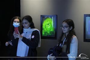Les participants au Musée de l'Illusion