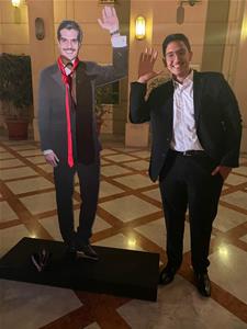 Les lauréats de l'atelier lors de la cérémonie de l'inauguration du festival