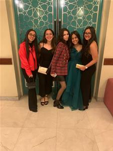 Les lauréats de l'atelier lors de la cérémonie de l'inauguration du festival