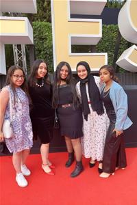 Les lauréats de l'atelier à l'Opéra du Caire