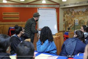 Les participants de l'atelier