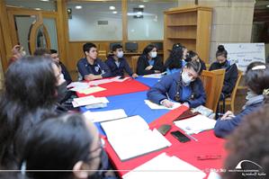 Les participants de l'atelier