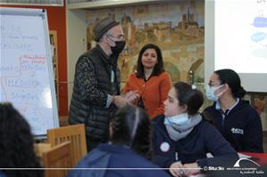 Les participants de l'atelier