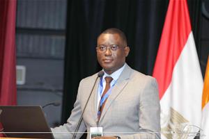 L'intervention de M. Ribio Nzeza Bunketi Buse, Directeur du Département Culture, Université Senghor à Alexandrie