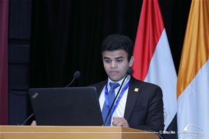  L'intervention de M. Anthony Moheb Habib, Étudiant à la Faculté de Pharmacie (PharmD clinique), Académie Arabe pour les Sciences, la Technologie et le Transport Maritime, Alamein