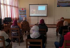  Le public du colloque à l'Ambassade de Savoir de l'Université de Zagazig