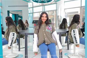 Les participants au Musée de l'Illusion