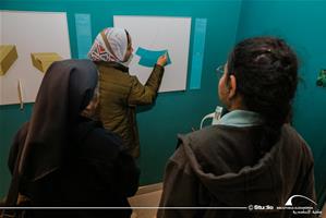 Les participants au Musée de l'Illusion