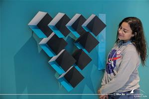 Les participants au Musée de l'Illusion