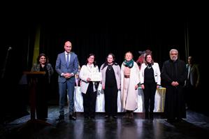 la cérémonie de clôture de la 10ème édition du festival jeune théâtre.