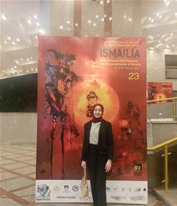 ​Les lauréates de l'atelier lors de la cérémonie d'inauguration du festival