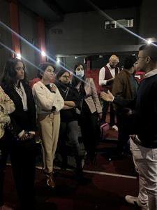 Les lauréates avec les réalisateurs 