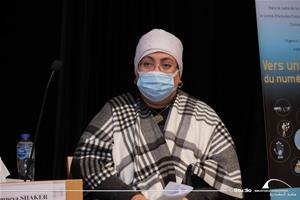 M<sup>me</sup> Omneya Shaker, Responsable du Campus numérique francophone d’Alexandrie de l’Agence Universitaire de la Francophonie (AUF), Moyen Orient et Directrice du Département Formations à distance et TICE, Université Senghor d’Alexandrie