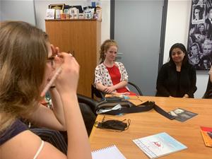  Visite des étudiants de l’université Paris 1 (Panthéon Sorbonne)