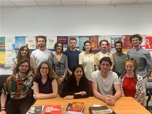  Visite des étudiants de l’université Paris 1 (Panthéon Sorbonne)
