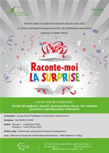 Raconte-moi la surprise