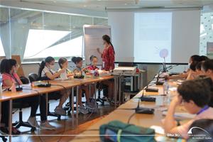 Les participants de l'atelier