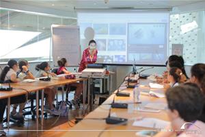 Les participants de l'atelier