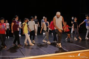 Les participants de l'atelier "Hip Hop"