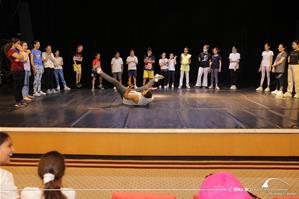 M. Ahmed Harissa, l’animateur de l’atelier "Hip Hop"