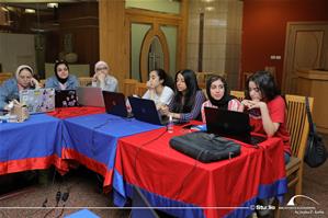 Les participants de l'atelier