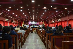 Le public du match d’art oratoire organisé à l’école Girard  