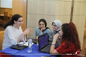 Les participants de l'atelier