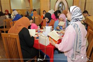 Atelier «Egyptologie, couronnes et divinités égyptiennes», par M<sup>lle</sup> Ranine Essam