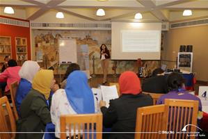 Atelier «Conversation et registre familier », par M<sup>lle</sup> M<sup>lle</sup> Irinie Safwat  