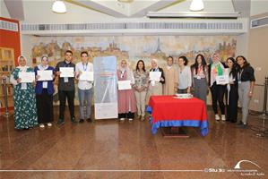 Photo de groupe de l'université de la Cité Sadate