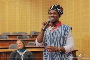 M Julien, étudiant à l'université Senghor