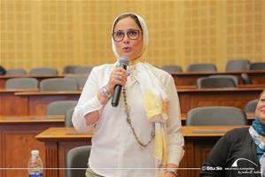 Mme Laila Ghaneim, Chef d’établissement du Lycée Européen Bilingue