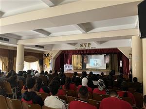 Les participants de la 2<sup>e</sup> journée à l’École Saint Vincent de Paul El Helmiah au Caire