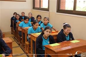 Les participants de l'atelier à l' Institution Sainte Jeanne-Antide