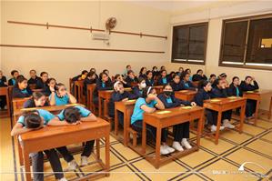 Les participants de l'atelier à l'Institution Sainte Jeanne-Antide